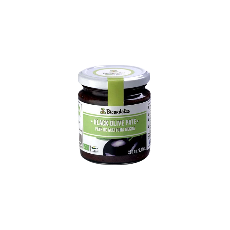 Black olive pate 220g Organic