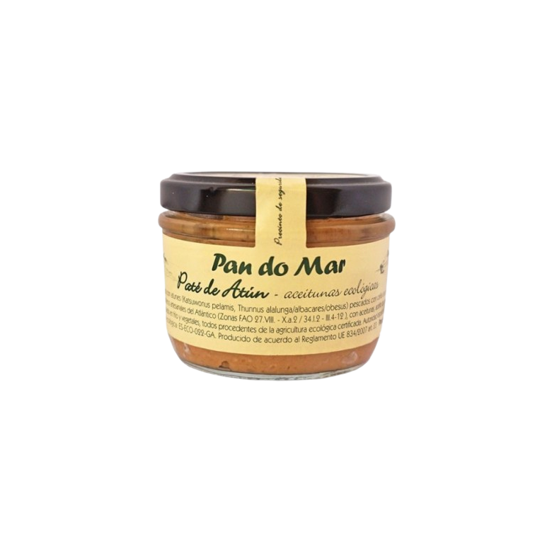 Pate de Atun con aceitunas 125gr ecológico