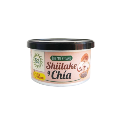 Paté de shiitake y chía 125g Ecológico