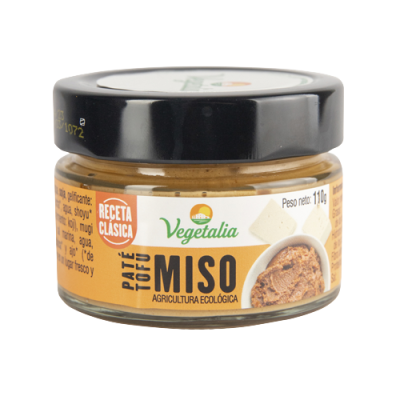 Paté de tofu y miso 110g Ecológico