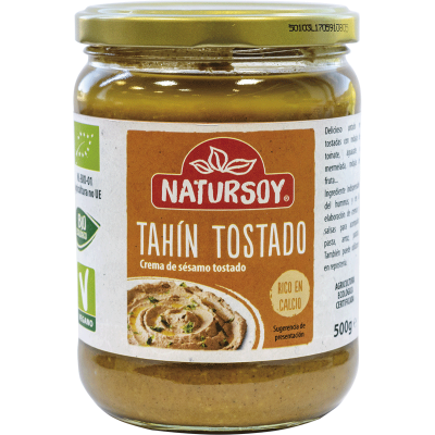 TAHINI sésamo tostado con sal 500g Ecológico