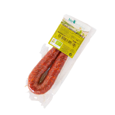 Chorizo Sarta PICANTE 200g aprox. de Cerdo Ecológico  