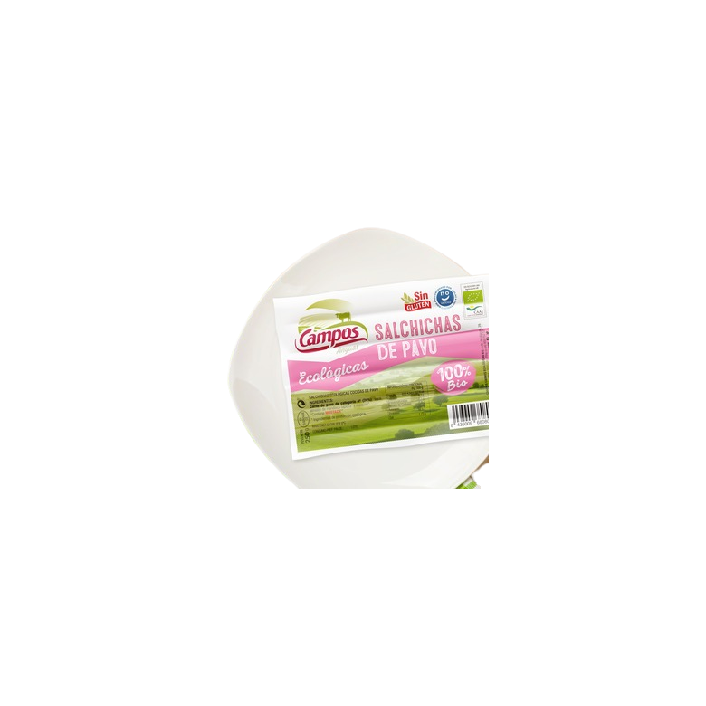 Organic Turkey Frankfurter Sausages 250g