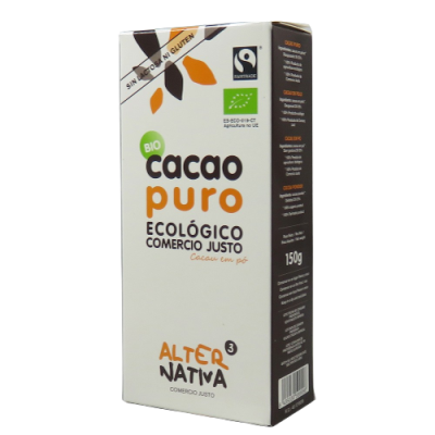 Pure defatted cocoa 150g Organic