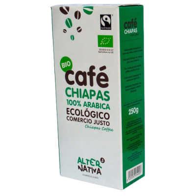 Café Chiapas Arábica molido 250g Ecológico