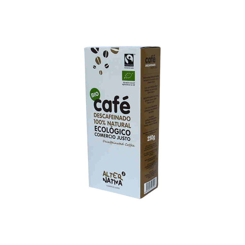 Ground Decaf Coffee Organic 250g