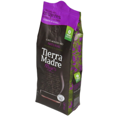 Café Mujer NATURAL Molido Tierra Madre 250g  Ecológico 