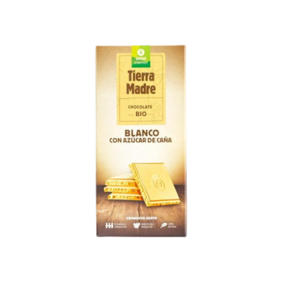White chocolate with cane sugar Organic 