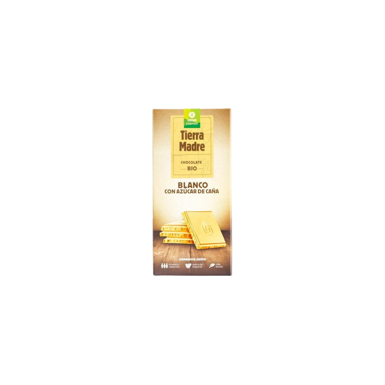 Chocolate blanco con azúcar de caña Ecológico 