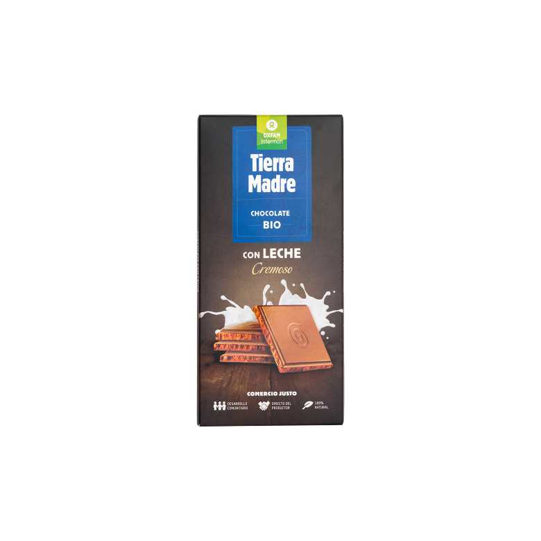Chocolate con leche cremoso Ecológico 