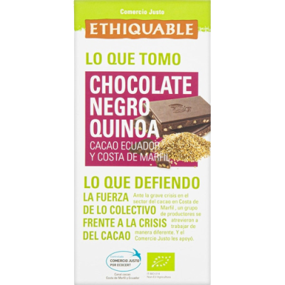Dark chocolate with candied orange Organic