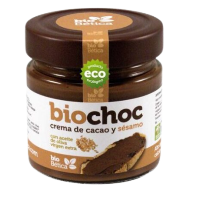 Crema BIOCHOC de cacao y sésamo 200g Ecológico