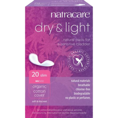 INCONTINENCE compress 20 pcs organic