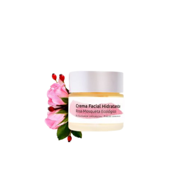 Crema Facial Hidratante Rosa Mosqueta 50ml Ecológico