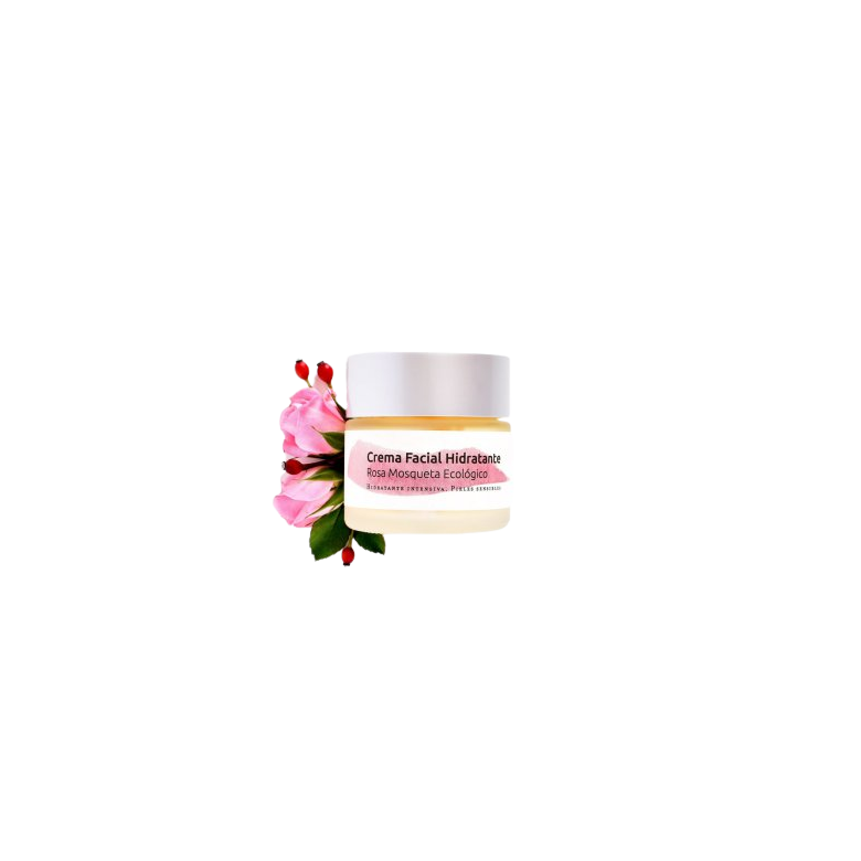 Crema Facial Hidratante Rosa Mosqueta 50ml Ecológico