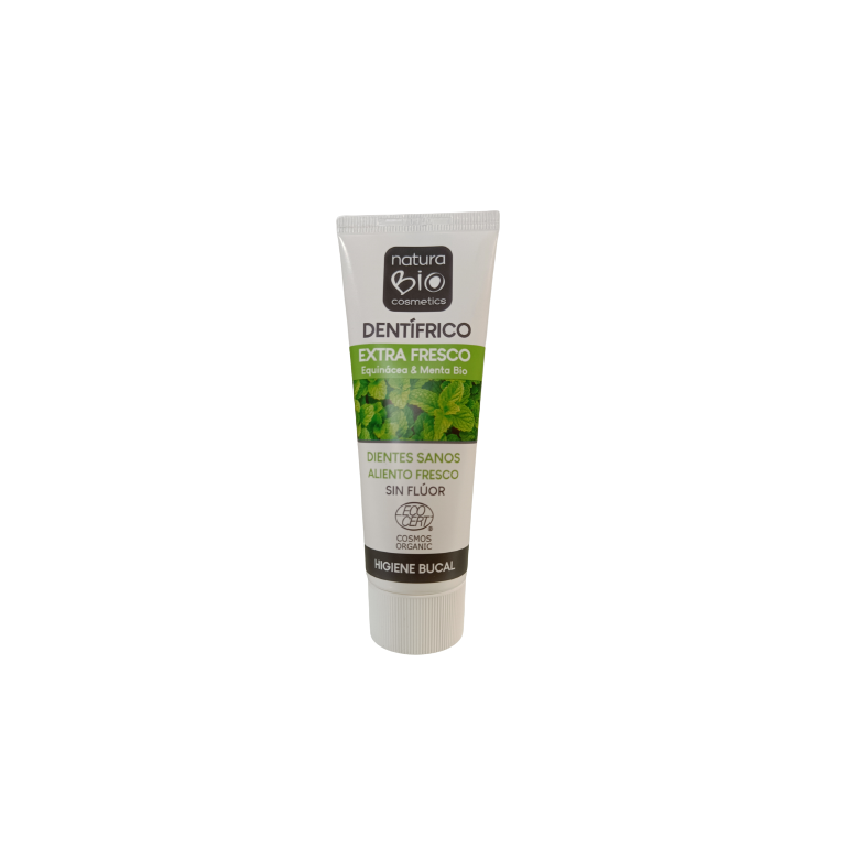 Extra fresh mint toothpaste 75ml organic