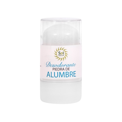 Desodorante piedra de alumbre 100g ecológico