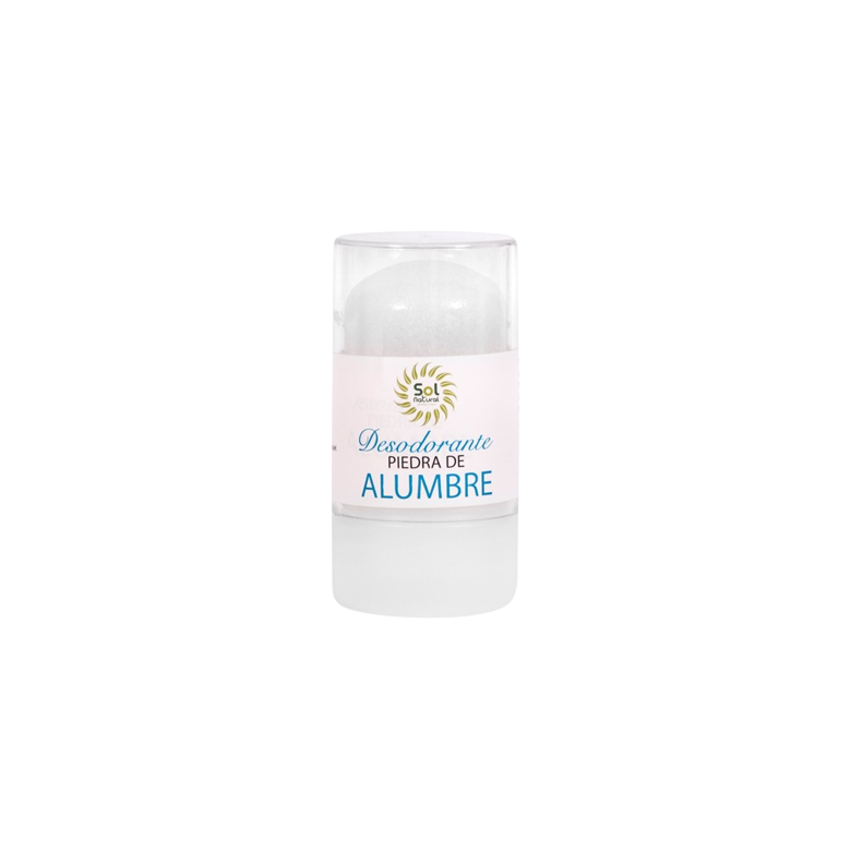 Desodorante piedra de alumbre 100g ecológico