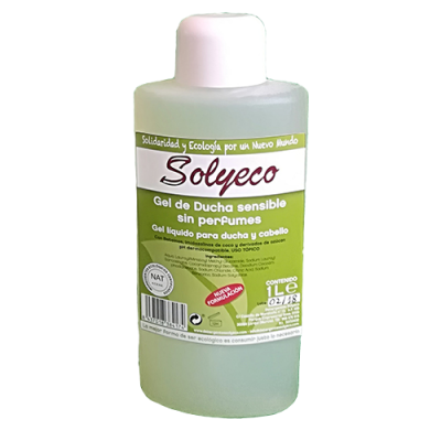 Gel de ducha sensible sin perfumes 1l 