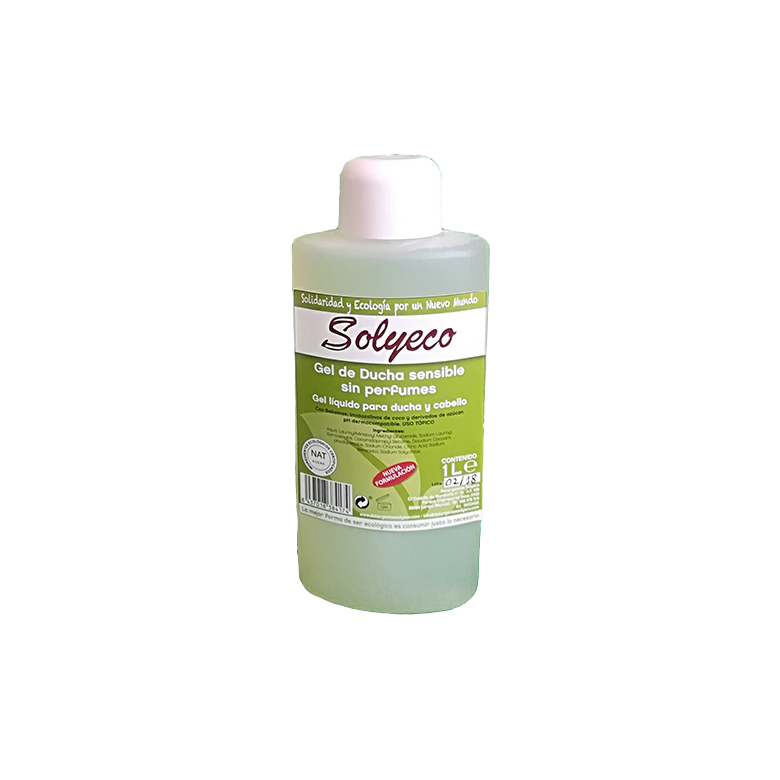 Gel de ducha sensible sin perfumes 1l 