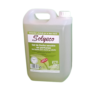 Gel de ducha sensible sin perfumes 5l 