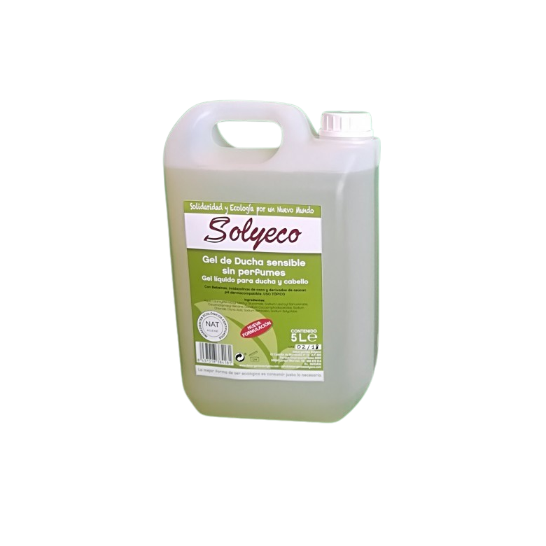 Gel de ducha sensible sin perfumes 5l 