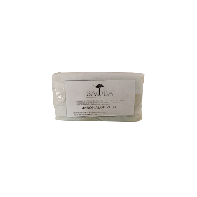 Olive and aloe vera organic soap