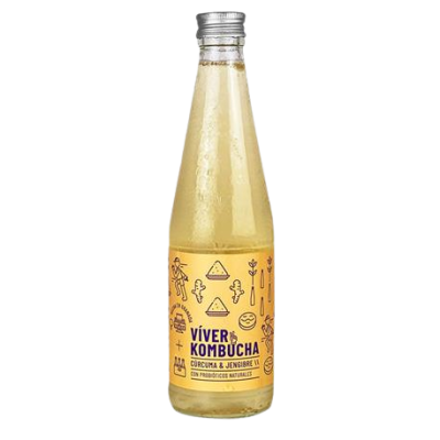 Organic Ginger & Turmeric Kombucha 330 ml