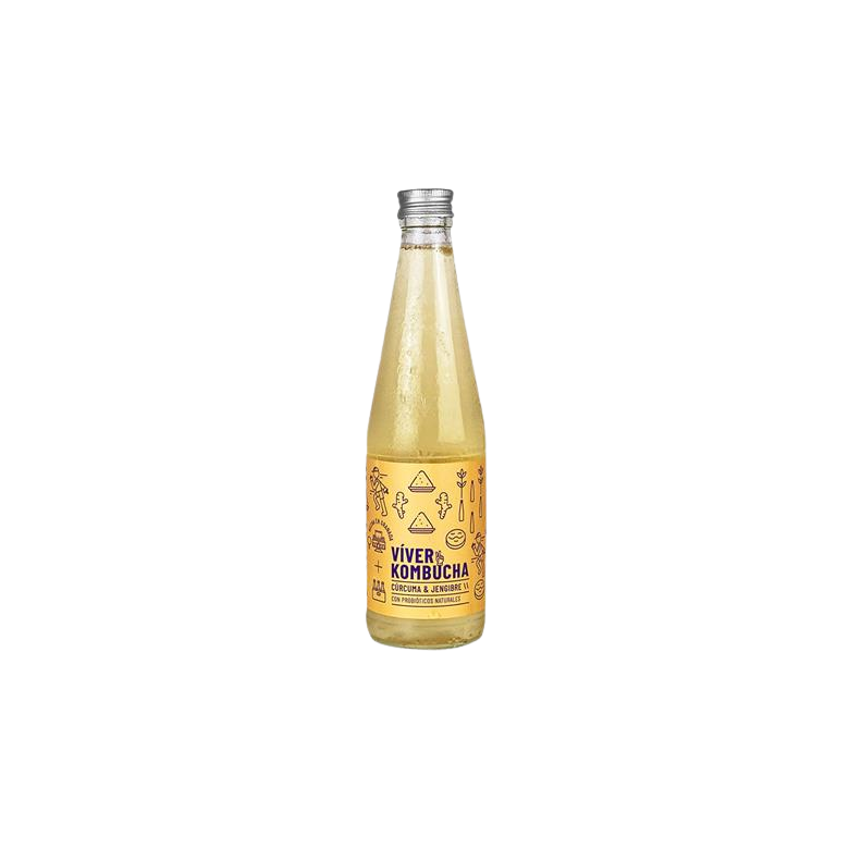 Organic Ginger & Turmeric Kombucha 330 ml