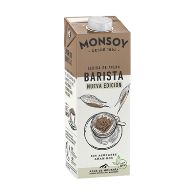 Oat drink BARISTA 1l Monsoy Ecological