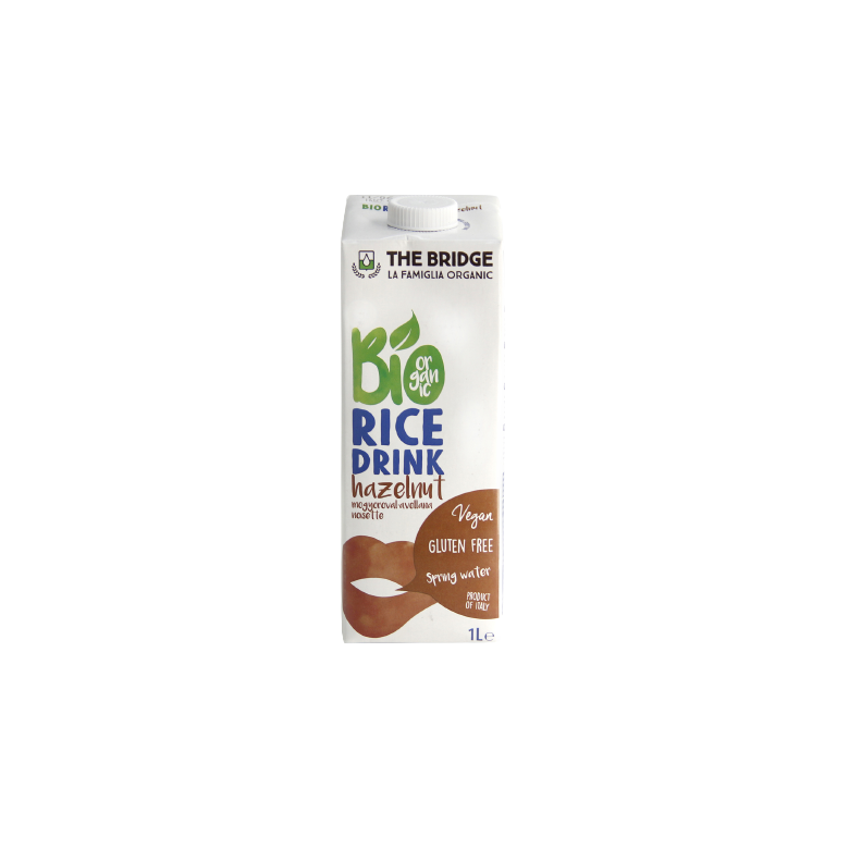 Bebida arroz con Avellana 1l Ecológico