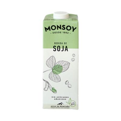 Natural soya drink 1 l. Organic. Monsoy