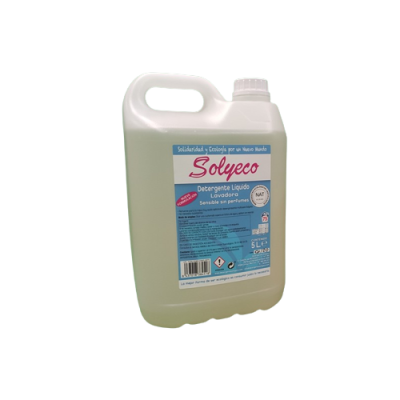 Detergente líquido LAVADORA sensible SOLYECO 5l