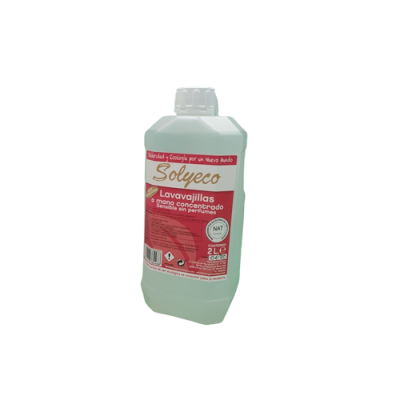 Lavavajillas a mano concentrado sensible SOLYECO 2l 