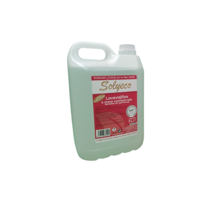 Lavavajillas a mano concentrado sensible SOLYECO 5l