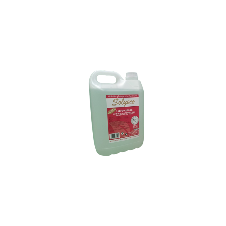 Lavavajillas a mano concentrado sensible SOLYECO 5l