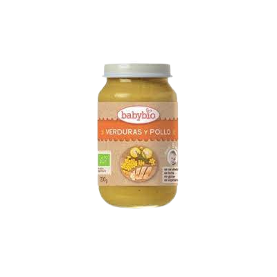 Tarrito Verduras y Pollo 200g ecológico