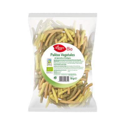 Palitos vegetales 70g Ecológicos