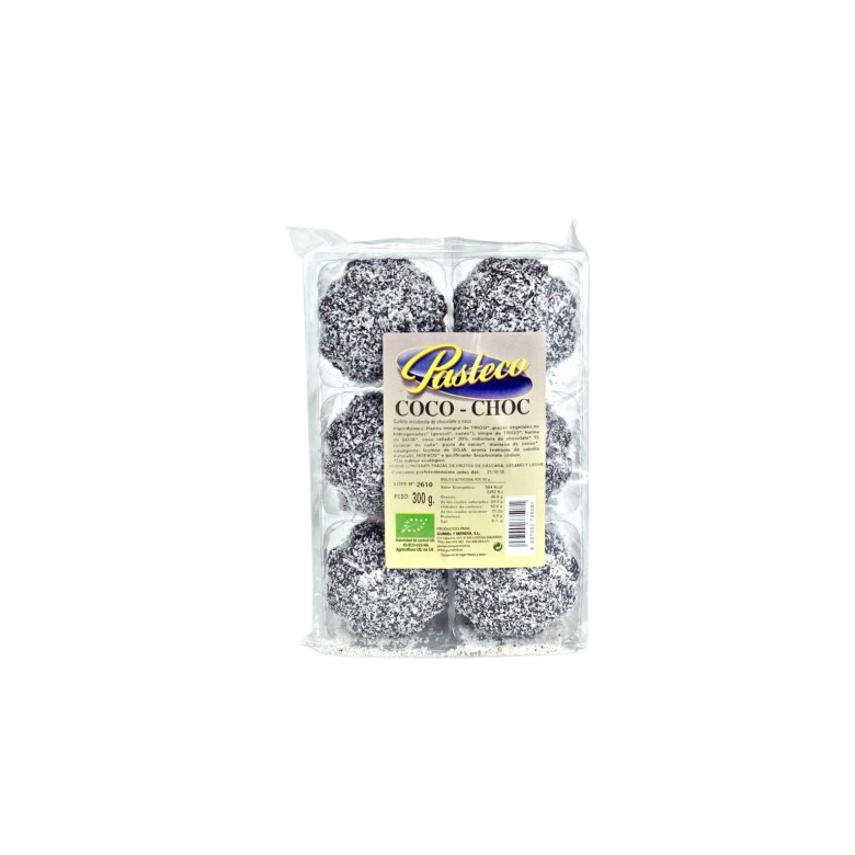 Galletas coco choc 300g Ecológicas 