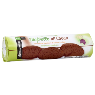 Galletas biofrolle al cacao con quinoa 260g ecológicas