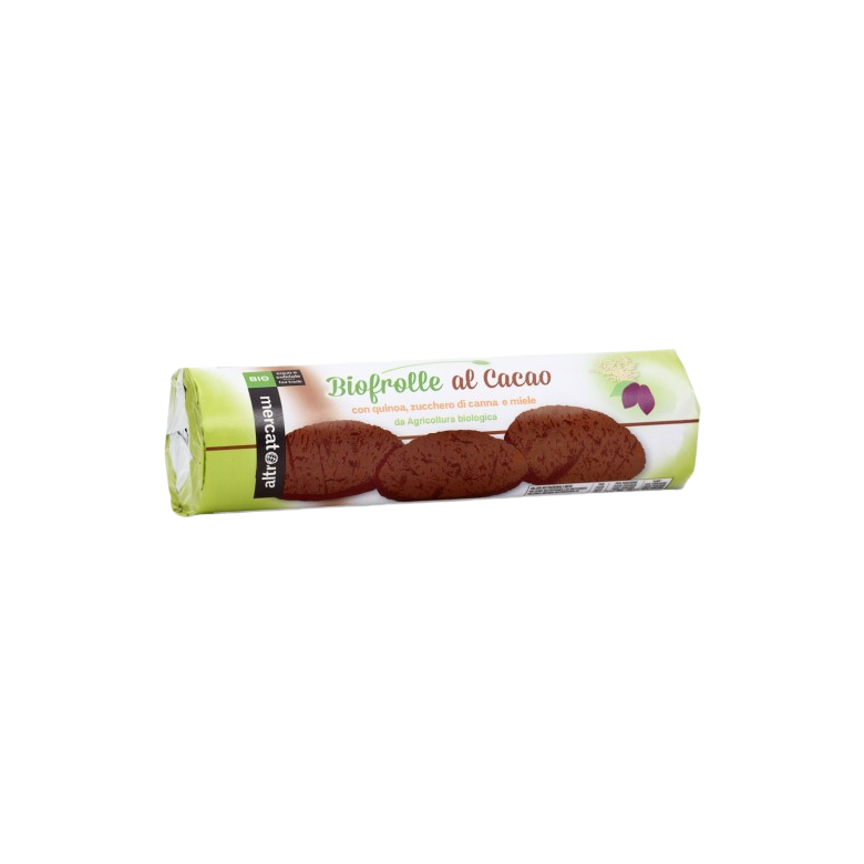 Biofrolle cocoa and quinoa biscuits 260g organic