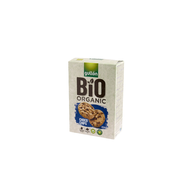 CHOCO CHIPS GULLON Organic CHOCO CHIPS 250g