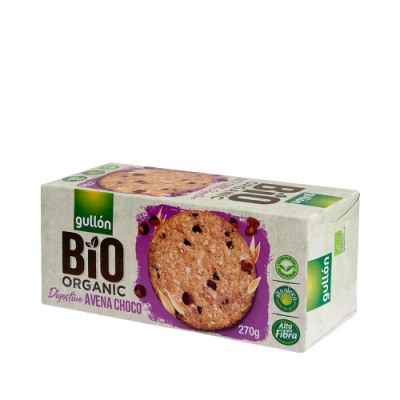 Galletas Digestive AVENA CHOCO GULLON 270 gr Ecológico 
