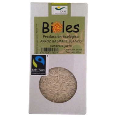 Ecologic White Basmati Rice. 500gr