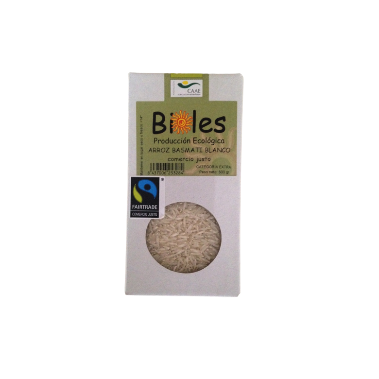 Ecologic White Basmati Rice. 500gr