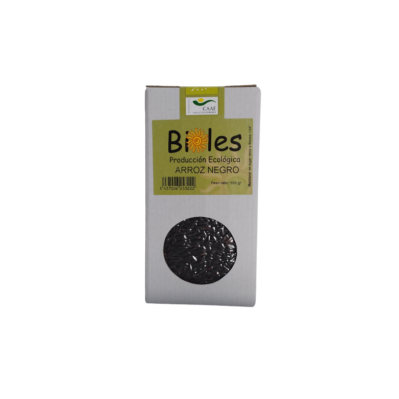 Arroz negro 500g Comercio Justo Ecológico