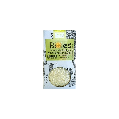 Ecologic Round White Rice. 500gr
