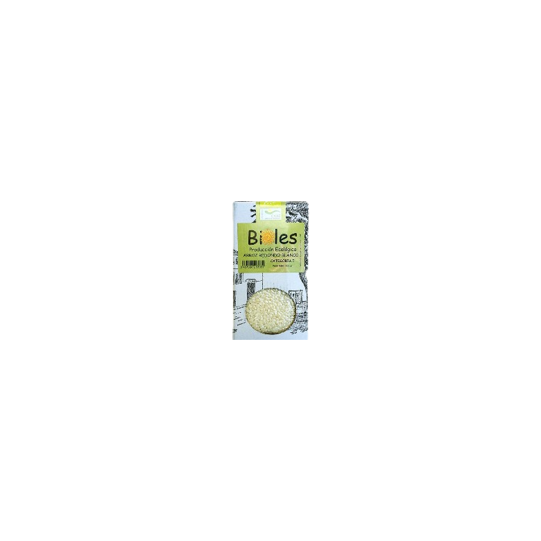 Arroz redondo blanco 500g Ecológico