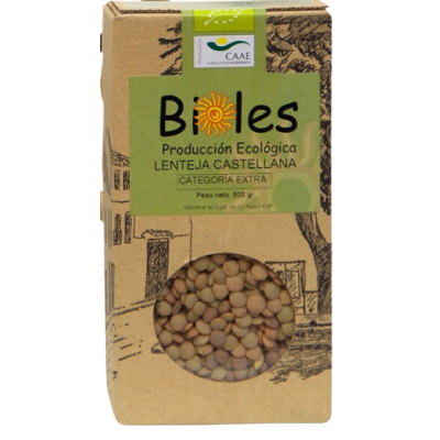 Castilian lentils 500g Organic