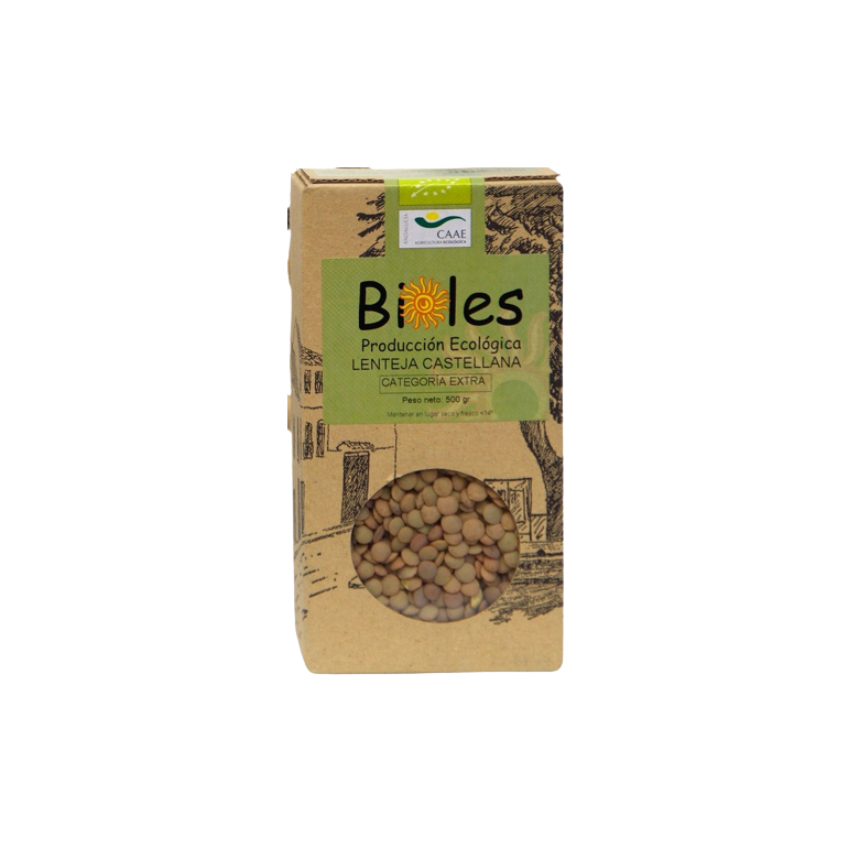 Lenteja castellana 500g Ecológica